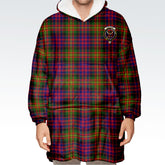 Carnegie Modern Tartan Hoodie Blanket